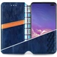 Шкіряний чохол-книжка GETMAN Cubic (PU) для Xiaomi Redmi Note 9s / Note 9 Pro / Note 9 Pro Max Синій - изображение 6