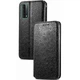 Шкіряний чохол книжка GETMAN Mandala (PU) для Huawei P Smart (2021)/Y7a Чорний-(00000041391_7) - зображення 2
