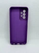 Чехол Silicone Cover Full для Samsung Galaxy A23 Фиолетовый Баклажан - изображение 2