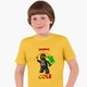 Детская футболка Лего Ниндзяго Коул (LEGO Ninjago Masters of Spinjitzu Cole) (25186-2640) 88-104 см Хлопок Желтый - изображение 1