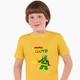 Детская футболка Лего Ниндзяго Ллойд Гармадон (LEGO Ninjago Masters of Spinjitzu Lloyd Montgomery Garmadon) (25186-2641) 146-152 см Хлопок Желтый - изображение 1