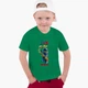 Детская футболка Лего Ниндзяго Джей Уокер (LEGO Ninjago Masters of Spinjitzu Jay Walker) (25186-2638) 122-128 см Хлопок Зеленый - изображение 3