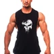 Безрукавка чоловіча майка Punisher чорна XL - зображення 1