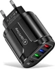 Сетевое зарядное устройство Xiamen 3 USB Type-C Super Charge/Quick Charge 3.0 5V/2.4A Black (PH050557) - изображение 2