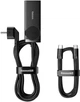 Мережевий зарядний пристрій Baseus GaN3 Pro Desktop Powerstrip AC+2U+2C 100W EU (With Cable Type-C to Type-C 100W 20V/5A 1m) Black (PSZM000401) - зображення 6