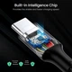 Дата кабель USB-C to USB-C 1.5m 100W US316 Space Gray Ugreen (70428) - изображение 3
