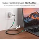 Дата кабель USB-C to USB-C 1.5m 100W US316 Space Gray Ugreen (70428) - изображение 4