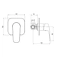 Смеситель скрытого монтажа RJ FLORA RBZ072-5C - изображение 2