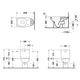 Унитаз напольный DURAVIT D-CODE 21110900002 - изображение 2
