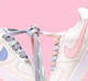 Шнурки для взуття Two Laces "Zigzag" плоскі, ширина 9 мм, довжина 100 см, блакитний (55714997) - зображення 2