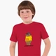 Дитяча футболка для хлопчиків Вся правда про ведмедів (We Bare Bears) (25186-2901-4) 134-140 см Бавовна Червона - зображення 1
