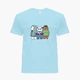 Дитяча футболка для хлопчиків Вся правда про ведмедів (We Bare Bears) (25186-2898-33) 122-128 см Бавовна Блакитна - зображення 4
