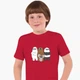 Дитяча футболка для хлопчиків Вся правда про ведмедів (We Bare Bears) (25186-2892-1) 88-104 см Бавовна Червоний - зображення 1