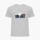 Детская футболка для мальчиков Вся правда о медведях (We Bare Bears) (25186-2895-44) 104-110 см Хлопок Серый - изображение 3