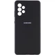 Чохол Silicone Cover Full Camera (AA) для Samsung Galaxy A52 4G / A52 5G / A52s Чорний / Black - изображение 1