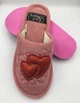 Тапочкі жіночі Sweet Slipper 38р пудра Два серця закриті - зображення 2