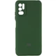 Чохол Silicone Cover My Color Full Camera (A) для Xiaomi Poco M3 Pro Зелений / Dark green - зображення 1