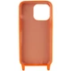 Противоударный Чехол TPU two straps California для Apple iPhone 12 Pro/12 6.1" /Orange - изображение 3