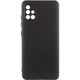 Протиударний чохол TPU GETMAN Liquid Silk Full Camera для Samsung Galaxy A51 Чорний / Black - зображення 1