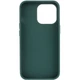 Чохол TPU Bonbon Metal Style для iPhone 14 Pro Max (Айфон 14 про макс) Зелений / Pine green - зображення 2