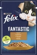 Влажный корм Purina Felix Fantastic для взрослых котов кусочки в желе с индейкой 78шт*85г - изображение 1