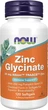 Гліцинат цинку Now Foods, Zinc Glycinate 30 мг, 120 капсул - зображення 1