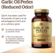 Концентрат часникової олії Solgar, Garlic Oil Perles, (Concentrate), 250 капсул - зображення 6