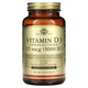Витамин Д3 Solgar, Vitamin D3 (Cholecalciferol), 5000 IU, 240 растительных капсул - изображение 2