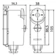 Термостат механічний накладний Koer KR.1351 (0…+90*C) (KP2776) ( 21800 ) - изображение 2
