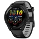 Спортивные часы GARMIN Forerunner 265 Black Bezel and Case with Black/Powder Gray Silicone Band - изображение 1