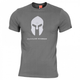 Футболка Spartan Helmet Pentagon Pentagon Wolf-Grey 2XL Тактическая мужская - изображение 1