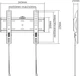 Настенное крепление для телевизора Gembird 23 - 42" (WM-42F-01) - изображение 2