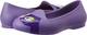 Кроксы crocs для девочки 24 г. фиолетовые с принтом - изображение 1