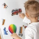 Набор магнитных пазлов Magdum Baby puzzle Транспорт 18 деталей (ML4031-24 EN) (4820215152884) - изображение 7
