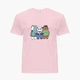 Дитяча футболка для хлопчиків Вся правда про ведмедів (We Bare Bears) (25186-2898-30) 158-164 см Бавовна Рожевий - зображення 4