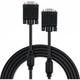Кабель мультимедийный VGA M to VGA M 3.0m Vinga (VCPVGAF3BK) - изображение 2