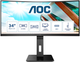 Monitor 34" AOC CU34P2C - obraz 1