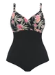 Купальник суцільний Elomi Dark Tropics 800145 16/XL Black (889501385119 ) - зображення 1