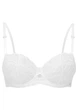 Бюстгальтер Gossard Fiesta 19705 білий елегантний вишуканий балконет 75E White (5053014932619) - изображение 4