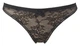 Трусики Gossard Retrolution 8516 стрінги вінтажні мереживні XS Black (5053014073077) - изображение 1