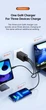 Швидкий зарядний пристрій GaN 65W Toocki (QC4.0 PD 3.0, 2хType-C USB) для iPhone, iPad, MacBook, Samsung, Xiaomi, для ноутбуків (6975600784749) - зображення 2