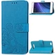 Чехол Clover для Xiaomi Redmi 4a книжка кожа PU с визитницей голубой - изображение 1