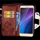 Чехол Clover для Xiaomi Redmi 4a книжка кожа PU с визитницей коричневый - изображение 2