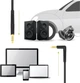 Кабель синхронизации Intaleo CBFLEXAL1 AUX 1.2 м L-type Black (1283126559594) - изображение 3
