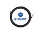 Коаксиальный кабель RunBit 3D-FB для 3G 4G антенн с низким затуханием сигнала ( премиум аналог RG58), 10м - изображение 1