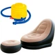 Надувной диван с пуфом Air Sofa - 99х130х76см Intex - изображение 4
