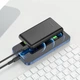 Портативний зарядний пристрій Power Bank Hoco Q7 10000мАгод USB Type-C 3A Чорний - зображення 4