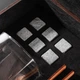 Набір для віскі з камінням у дерев'яній коробці з келихами Luminarc Sterling у чорному кольорі 300 мл WS101S - зображення 7