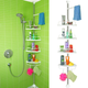 Угловая полка для ванной комнаты (320х43см) Multi Corner Shelf GY-188, Белая - зображення 1