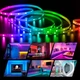 Самоклеющаяся светодиодная лента RGB SMD 5050 влагостойкая IP67 с пультом управлением Led strip 5 метров 16 цветов от USB Powerbank (Павербанка) - изображение 6